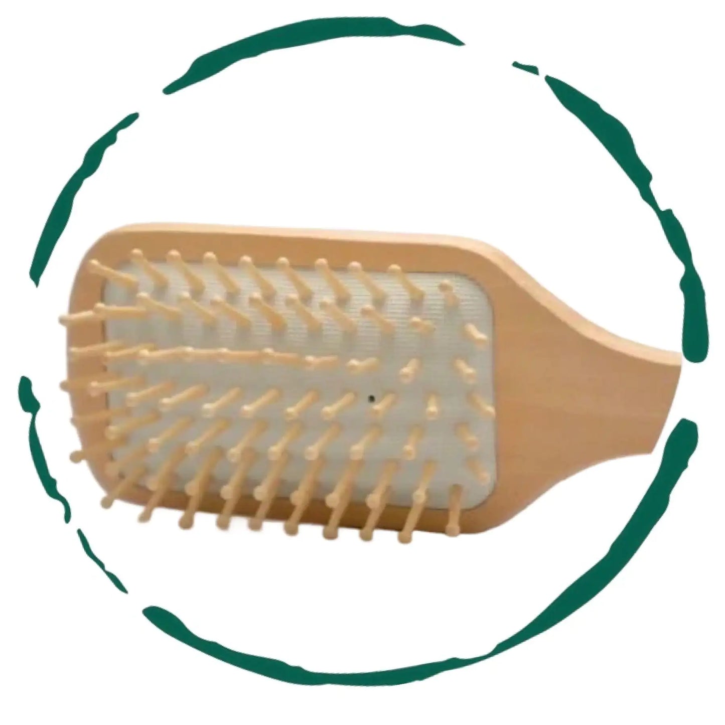 2MG Wooden Detangling Hair Brush