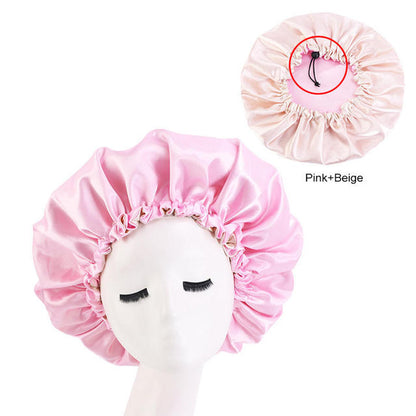 2MG Satin Sleeping/Shower Cap