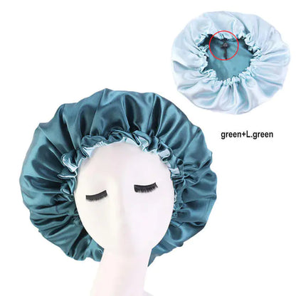 2MG Satin Sleeping/Shower Cap