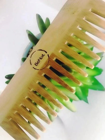 2MG All-Natural Bamboo Hair Comb