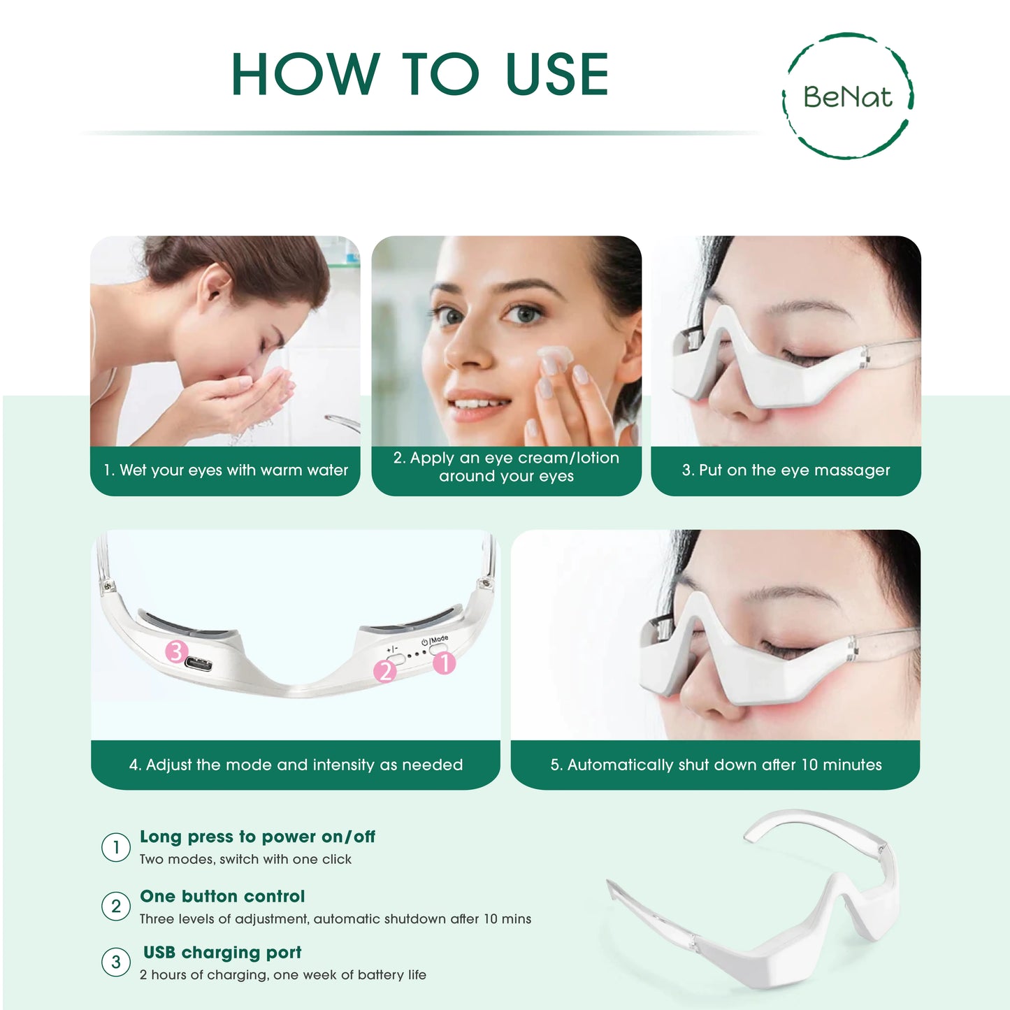 2MG Under-Eye Rejuvenation Massager