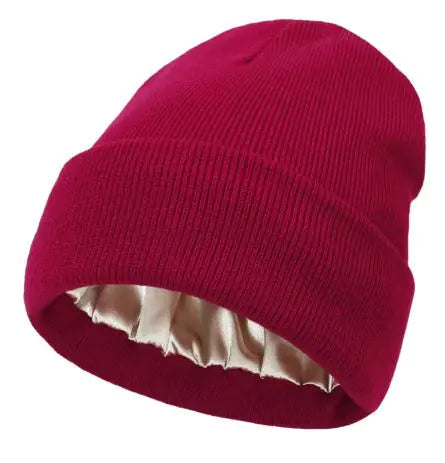 2MG Silk Satin Beanie Hat