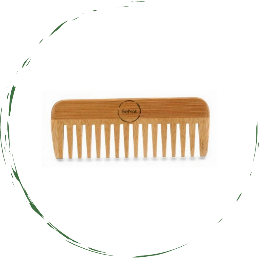 2MG All-Natural Bamboo Hair Comb