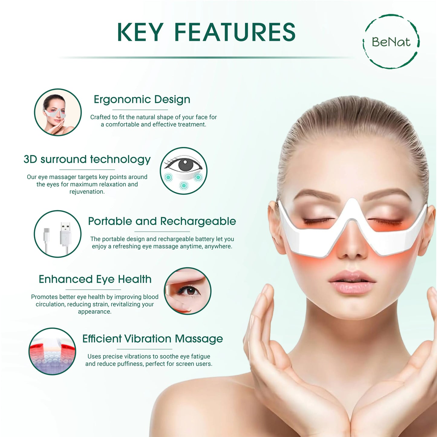 2MG Under-Eye Rejuvenation Massager