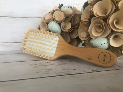 2MG Wooden Detangling Hair Brush